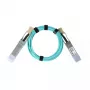 BlueOptics QSFP-AOC-50M-SW-BO InfiniBand aktyvus optinis kabelis 1 m Oranžinis