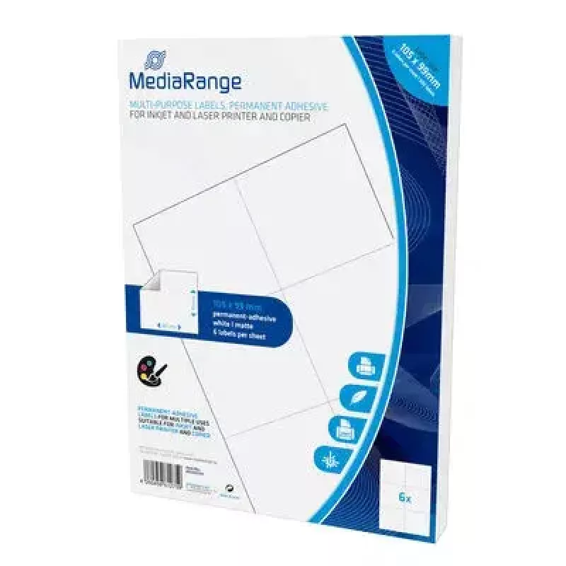 Lipnios etiketės MediaRange MRINK144