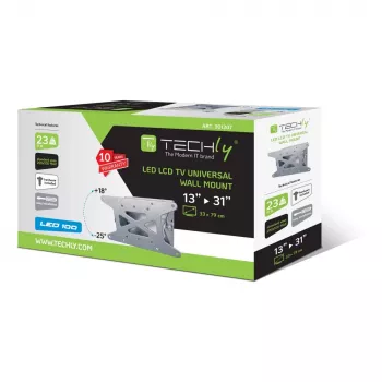 Techly ICA-LCD 109 sieninis laikiklis televizoriui 13-31 colio, pakreipiamas