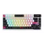 Mechaninė žaidimų klaviatūra ASUS ROG Azoth X — 75% išdėstymas, USB + RF belaidis + Bluetooth, RGB, riešų atrama, juoda/balta