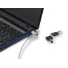 Conceptronic CNBSLOCK15T nešiojamojo kompiuterio spyna su 1,5 m kabeliu, sidabrinė, 2 raktai
