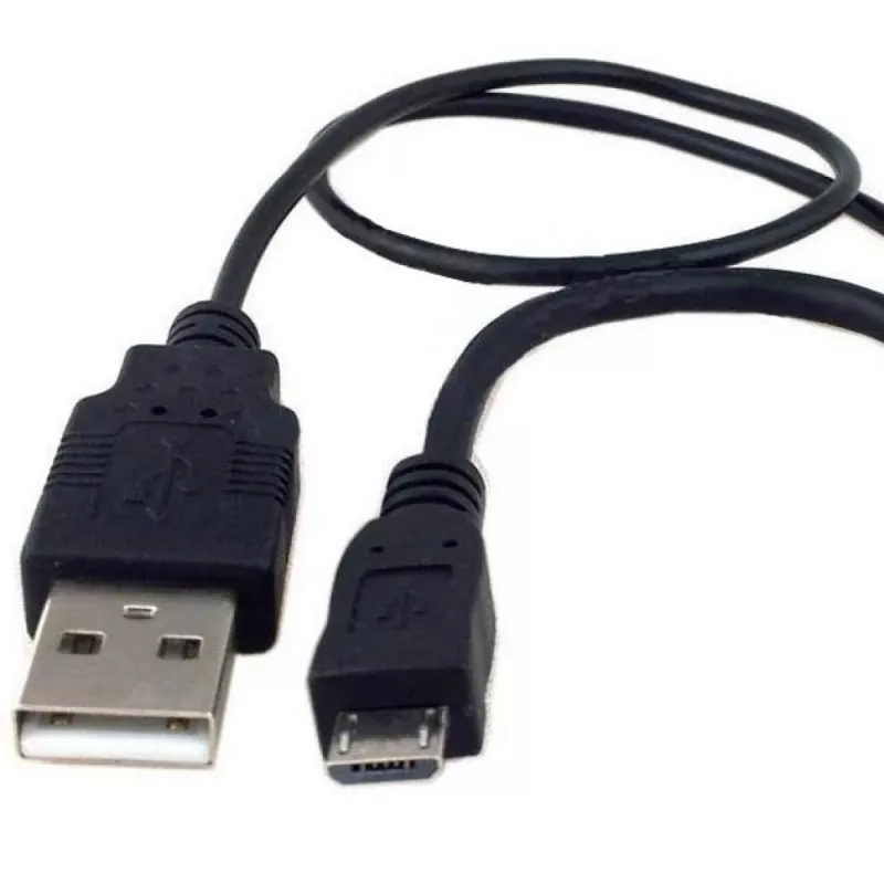 Techly USB 2.0 OTG laidas A lizdas – Micro USB kištukas 30 cm juodas ICOC MUSB-MC2