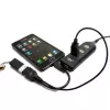 Techly USB 2.0 OTG laidas A lizdas – Micro USB kištukas 30 cm juodas ICOC MUSB-MC2