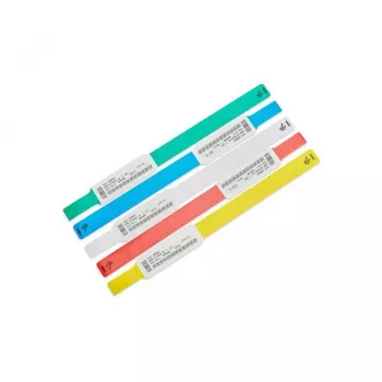 Zebra Z-Band UltraSoft mėlyna, balta ligoninės apyrankė