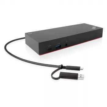 Lenovo ThinkPad Hybrid USB-C su USB-A Dock laidas USB 3.2 Gen 2 (3.1 Gen 2) Type-C juodas