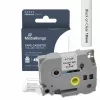 Juosta etiketėms MediaRange MRBTZ141, suderinama su Brother TZ-141, 18 mm x 8 m, juoda ant skaidraus, laminuota