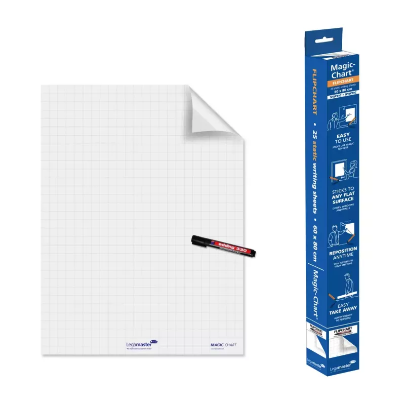 Flipchart folija Legamaster Magic-Chart 60x80 cm