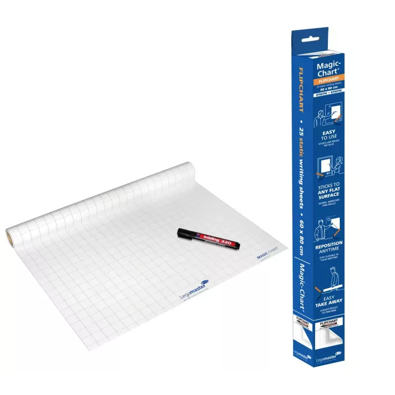 Flipchart folija Legamaster Magic-Chart 60x80 cm