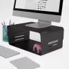 Dataflex Addit Bento® reguliuojamas monitoriaus stovas 123, juodas