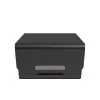 Dataflex Addit Bento® reguliuojamas monitoriaus stovas 123, juodas