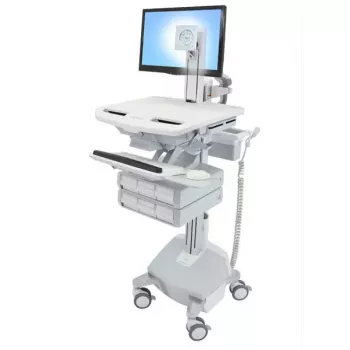 Multimedijos vežimėlis Ergotron StyleView aliuminis pilkai baltas