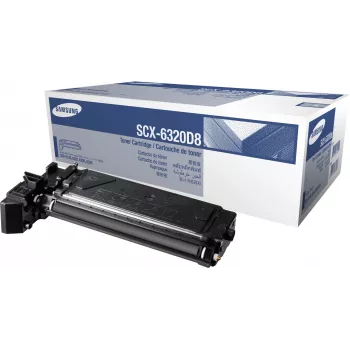 Kasetė su toneriu Samsung SCX-6320D8, juoda, 8 000 puslapių, 1 vnt.