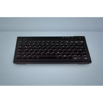 Aktyvus raktas AK-440 klaviatūra Office USB QWERTZ prancūziška juoda mechaninė be skaičių bloko