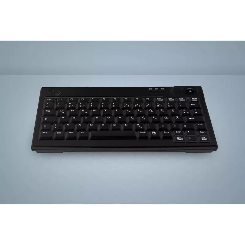 Aktyvus raktas AK-440 klaviatūra Office USB QWERTZ prancūziška juoda mechaninė be skaičių bloko
