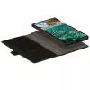 Dėklas-užvalkalas „folio“ dbramante1928 Lynge Samsung Galaxy S23 Ultra – juoda oda, 3 kortelių kišenės, tinka 6,8 colio ekranui