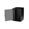 Equip Eco Mount sieninis 10 inch spintos korpusas, 9U, 300x300 mm, juodas RAL9005
