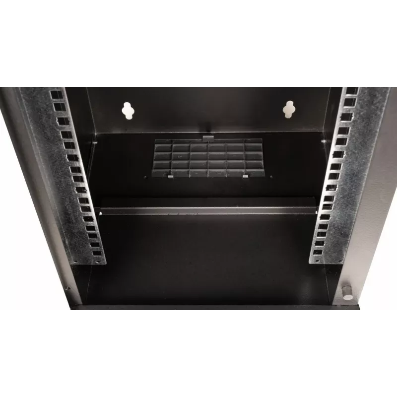 Equip Eco Mount sieninis 10 inch spintos korpusas, 9U, 300x300 mm, juodas RAL9005