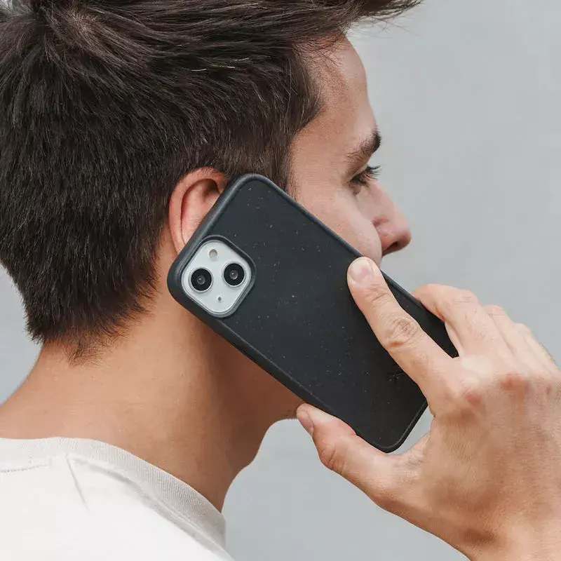 Woodcessories Bio Case dėklas iPhone 14 Plus juodas 17 cm