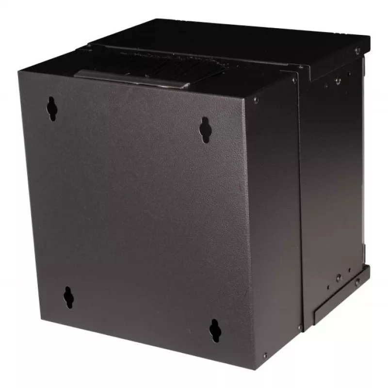 Sieninis spintinis stovas EQUIP EWM-06-3030-B 6U, 312 mm plotis, 300–330 mm gylis, juodas