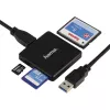 Hama 00124156 kortelių skaitytuvas USB 3.2 Gen 1 (3.1 Gen 1) Type-A juodas