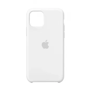 Apple Silikoninis Dėklas iPhone 11 Pro Baltas