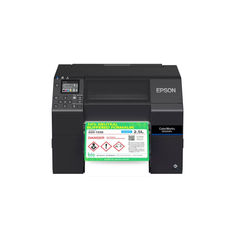 Epson ColorWorks D6500Pe etikečių spausdintuvas, terminis perkėlimas, spalvotas, 1200 x 1200 DPI, 85 mm/s, laidinis Ethernet