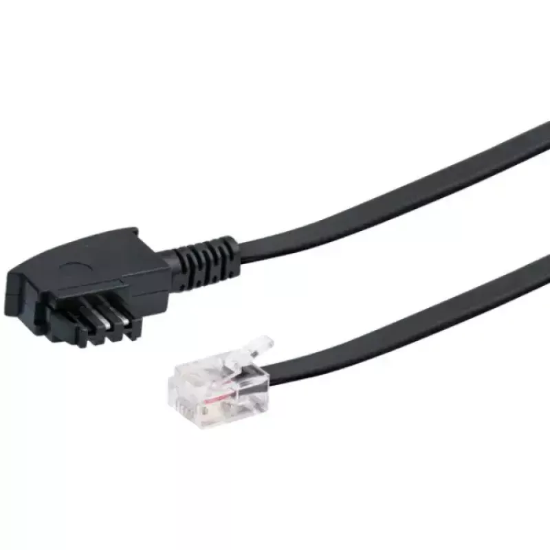 Laidas Schwaiger 6,0 m RJ-12 – TAE-F juodas