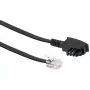 Laidas Schwaiger 6,0 m RJ-12 – TAE-F juodas