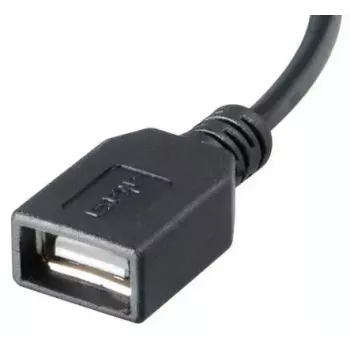Micro USB laidas Akasa AK-CBUB25-15BK 0,15 m