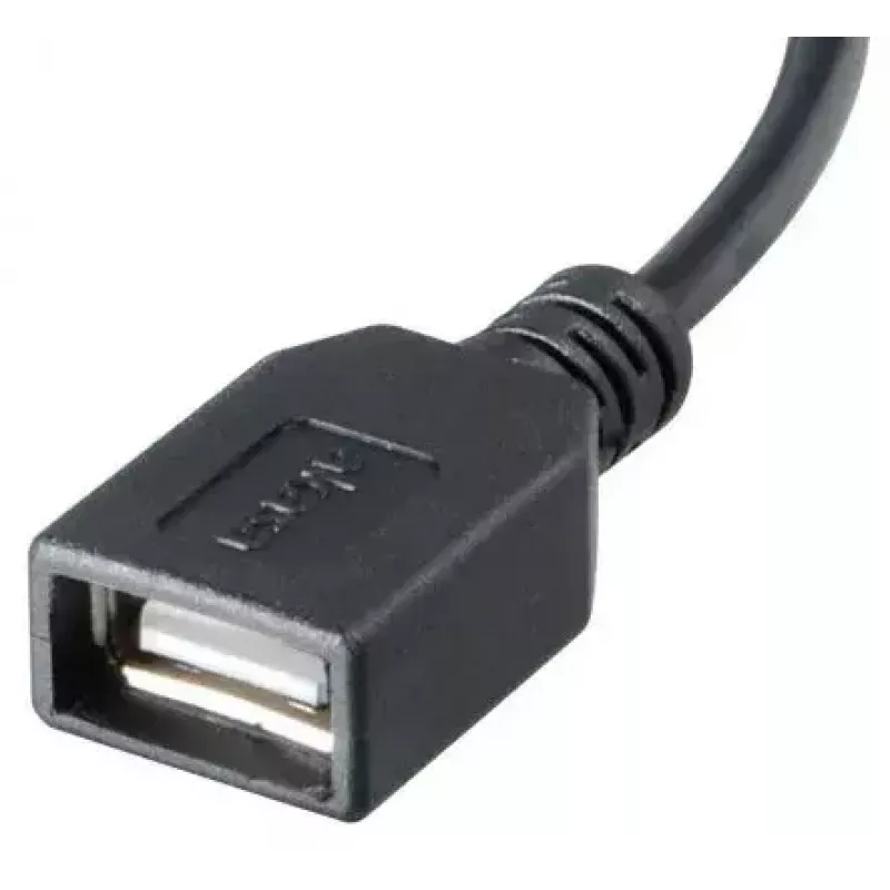 Micro USB laidas Akasa AK-CBUB25-15BK 0,15 m