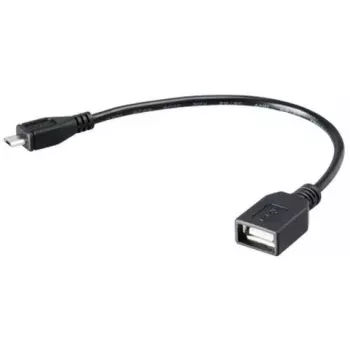 Micro USB laidas Akasa AK-CBUB25-15BK 0,15 m