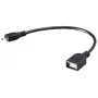 Micro USB laidas Akasa AK-CBUB25-15BK 0,15 m