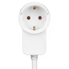 Hama Powerplug ilginimo laidas 3 m 2 AC lizdai Baltas