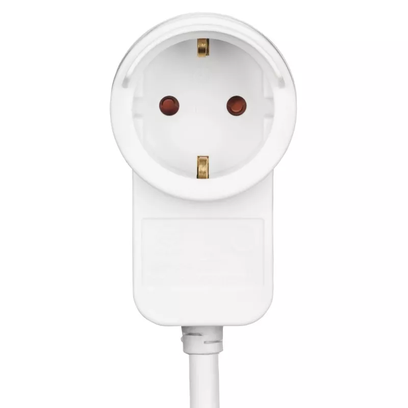 Hama Powerplug ilginimo laidas 3 m 2 AC lizdai Baltas