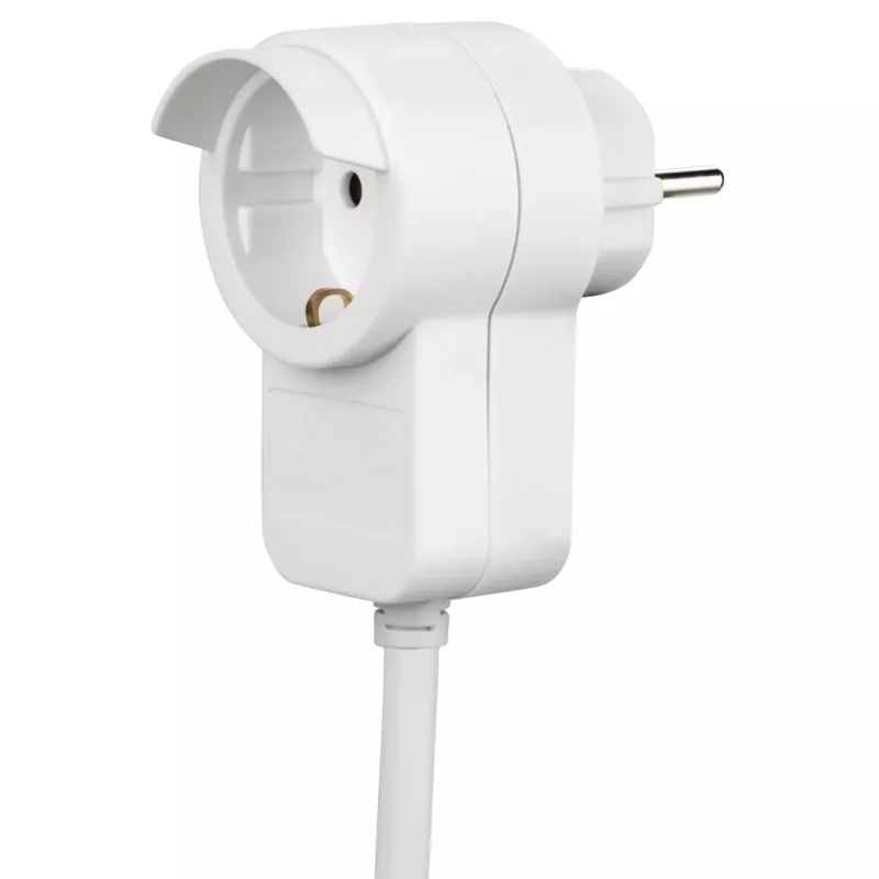Hama Powerplug ilginimo laidas 3 m 2 AC lizdai Baltas