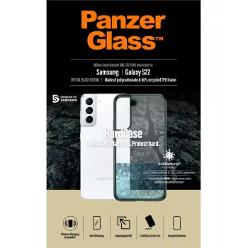 PanzerGlass HardCase permatomas dėklas Samsung Galaxy S22