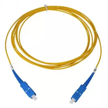 Skaidulinis optinis laidas BlueOptics SFP2222BU1MK SC SC OS2 1 m geltonas