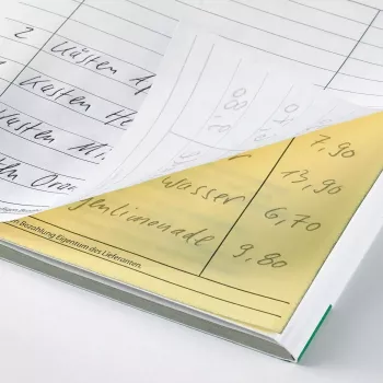 Verslo blankas Sigel SD001 Žalias A5 80 lapų