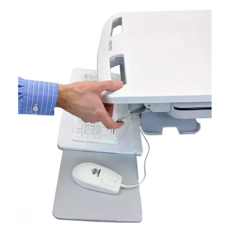 Multimedijos vežimėlis Ergotron StyleView aliuminis pilkas baltas