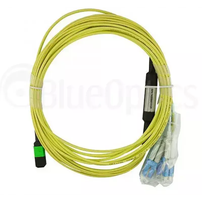 BlueOptics CBL-MPO12-4LC-SMF-7M-BO InfiniBand šviesolaidinis kabelis 7,5 m MPO 4x LC