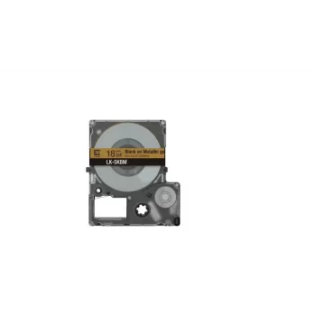 Epson LK-5SBM etiketės juosta, juoda sidabrinė, terminio perkėlimo, 1,8 cm