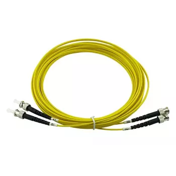 Skiemeninis šviesolaidinis kabelis BlueOptics SFP3333BU0.5MK 0,5 m ST geltonas G.657.A1