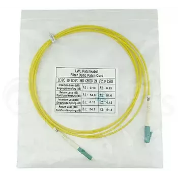 BlueOptics SFP2121BU2MM InfiniBand šviesolaidinis kabelis 2 m LC geltonas