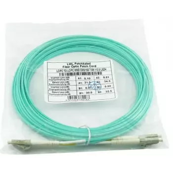 BlueOptics BK837A InfiniBand šviesolaidinis kabelis 0,5 m LC OM3