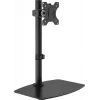 Multimedijos stovas Vision VFM-DSB juodas plieninis 2.65 kg