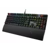 Mechaninė žaidimų klaviatūra ASUS ROG Strix Scope II X — pilno dydžio, USB, RGB, Šveicariškas išdėstymas, juoda