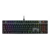 Mechaninė žaidimų klaviatūra ASUS ROG Strix Scope II X — pilno dydžio, USB, RGB, Šveicariškas išdėstymas, juoda