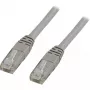 Deltaco TP-611 RJ-45 Cat6 tinklo kabelis 1,5 m pilkas