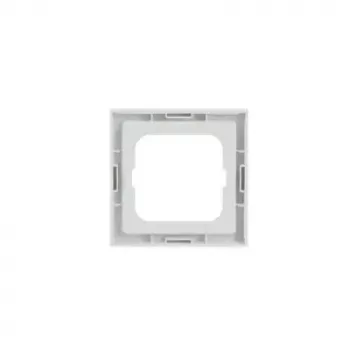 Busch-Jaeger 1721-884K dengiamasis rėmelis jungikliui, bevaržtis, baltas, termoplastikas, 80 × 80 × 11 mm