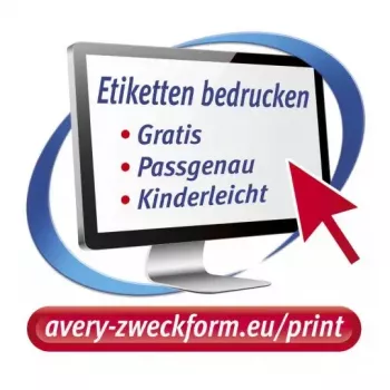 Lipnios etiketės stačiakampės AVERY 3424-200